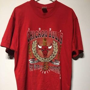 Vintage Chicago Bulls Championship Tshirt